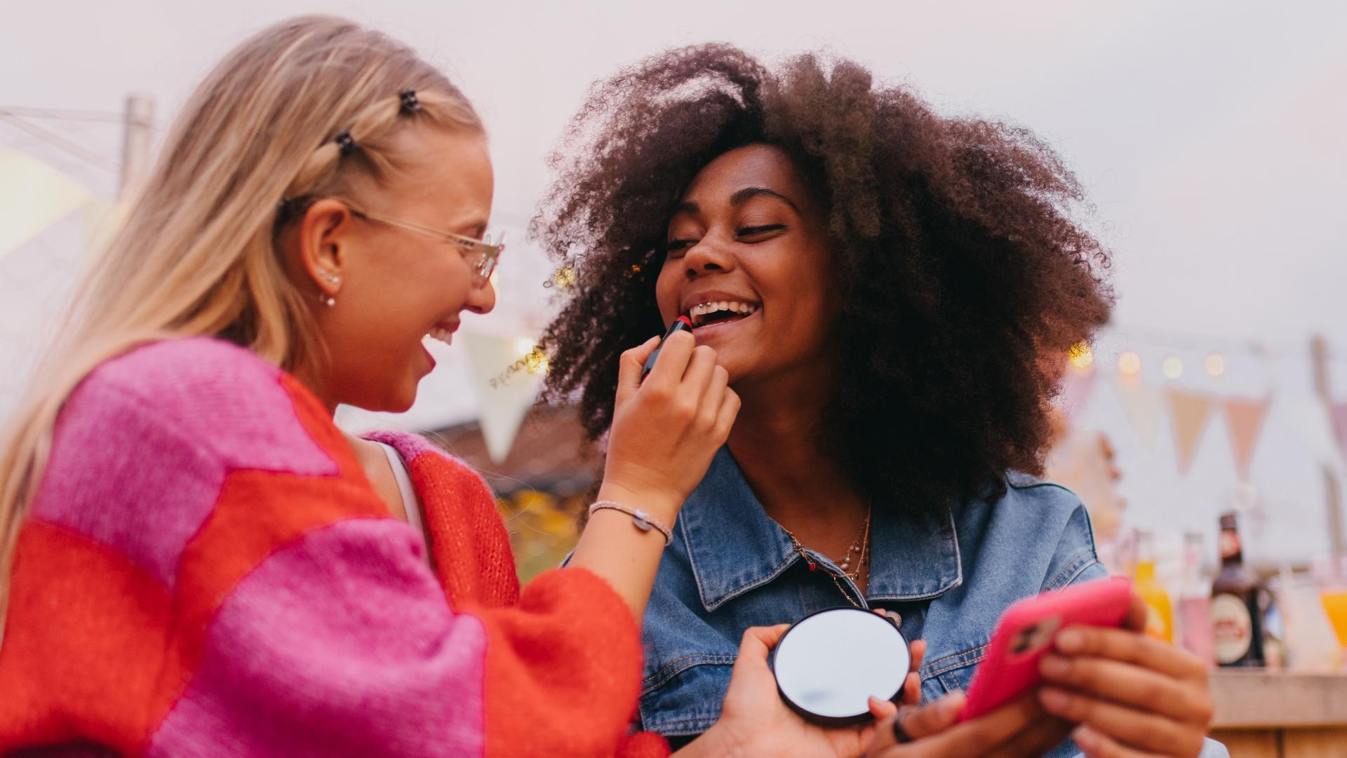 Health and beauty and lipstick