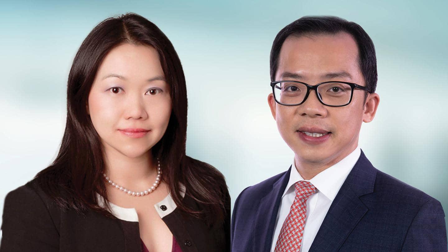 Carrie Chen and Raymond Yu, Co-Heads of Investment Banking, Greater China

