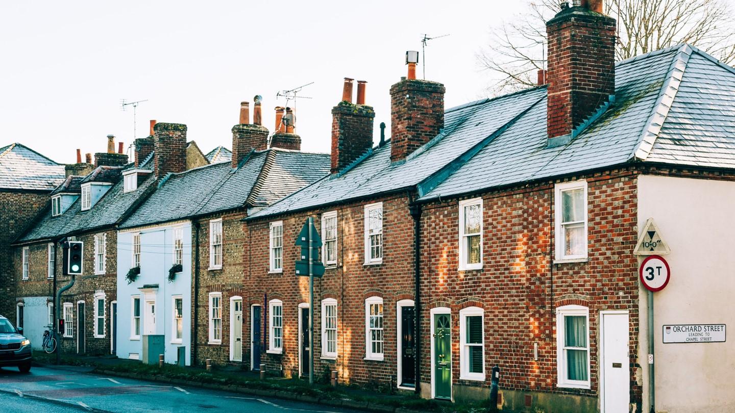 Houses in a row