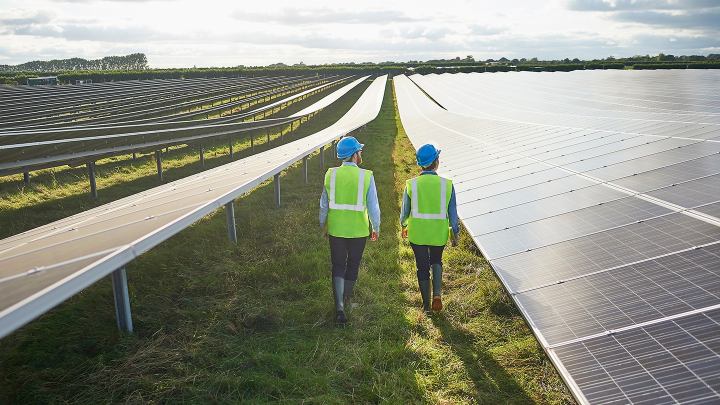 ESG - solar farm