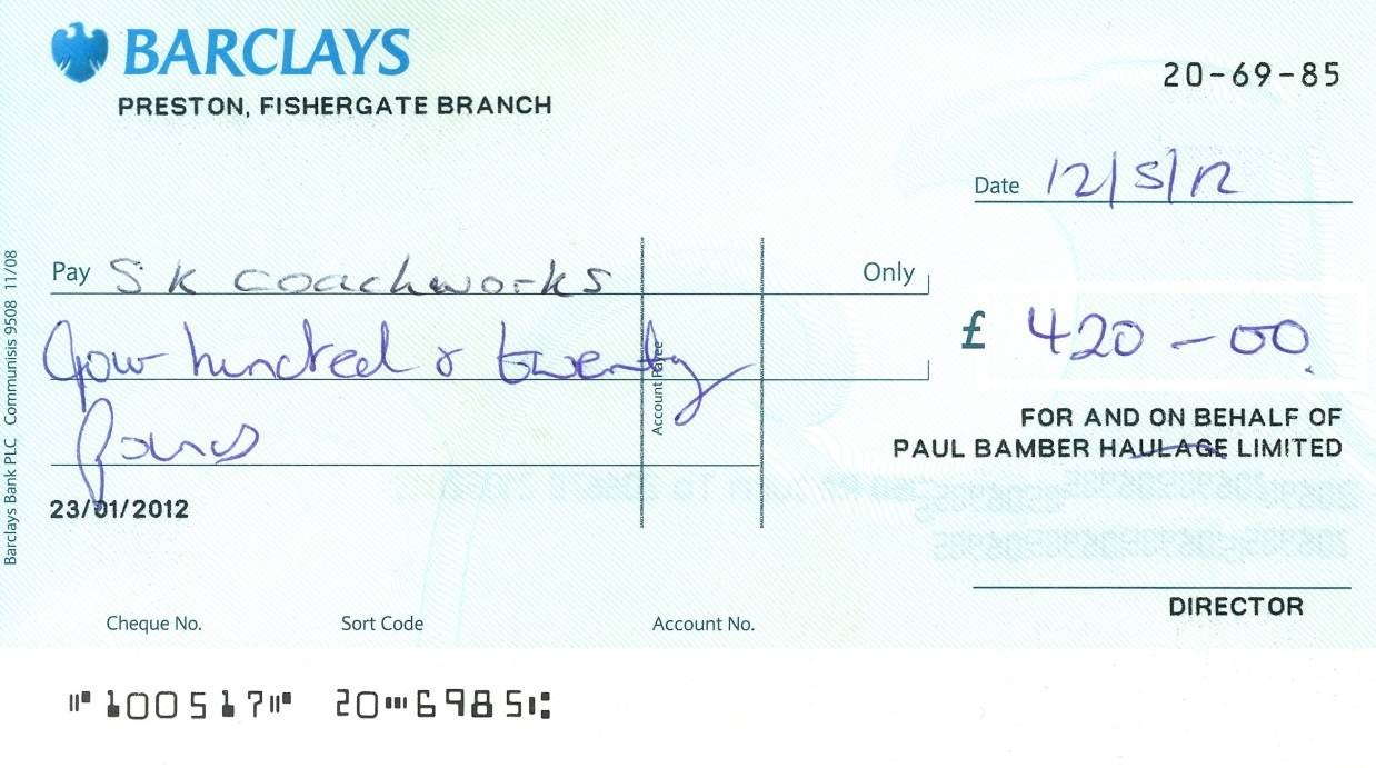 From The Archives The Evolution Of The Cheque Barclays