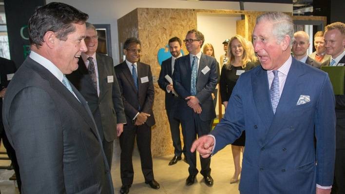 HRH The Prince of Wales meets Barclays CEO Jes Staley