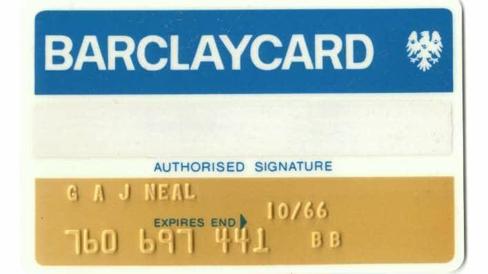 The first Barclaycard