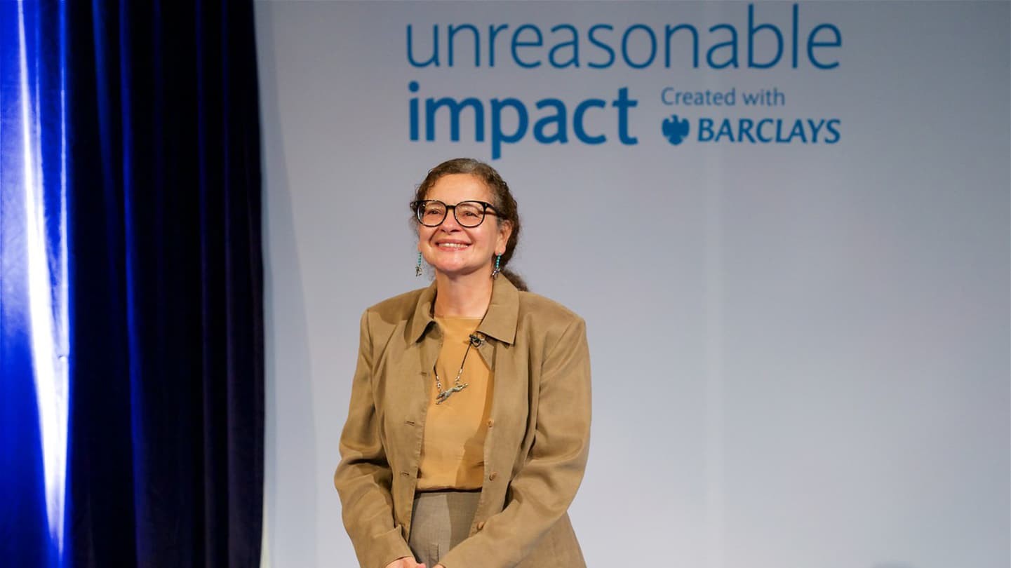 Jennifer Holmgren, CEO of carbon-recycling company and Unreasonable Impact graduate LanzaTech