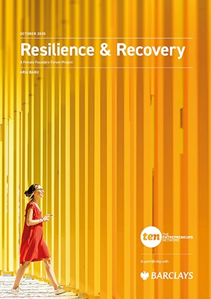 Female Founders Resilience & Recovery report cover