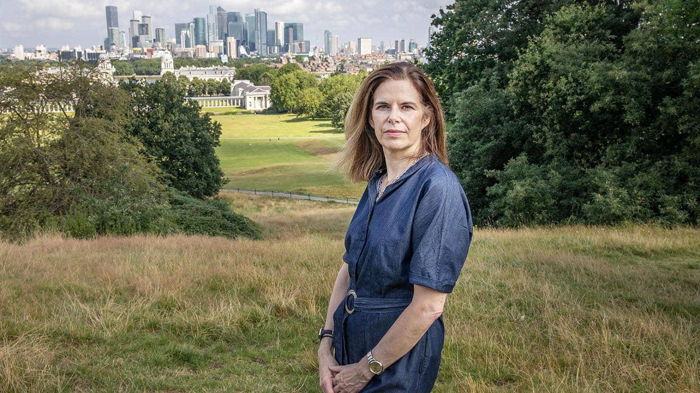 Katherine Morgan, Head of High Growth and Entrepreneurs at Barclays, in Greenwich Park.