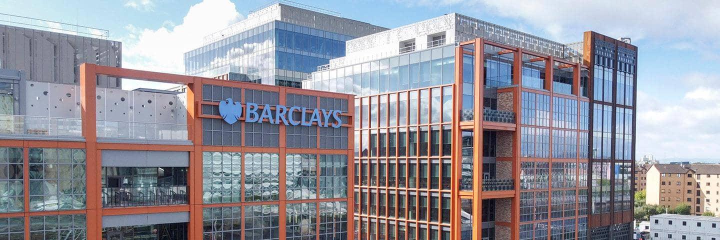 Barclays new Glasgow campus.