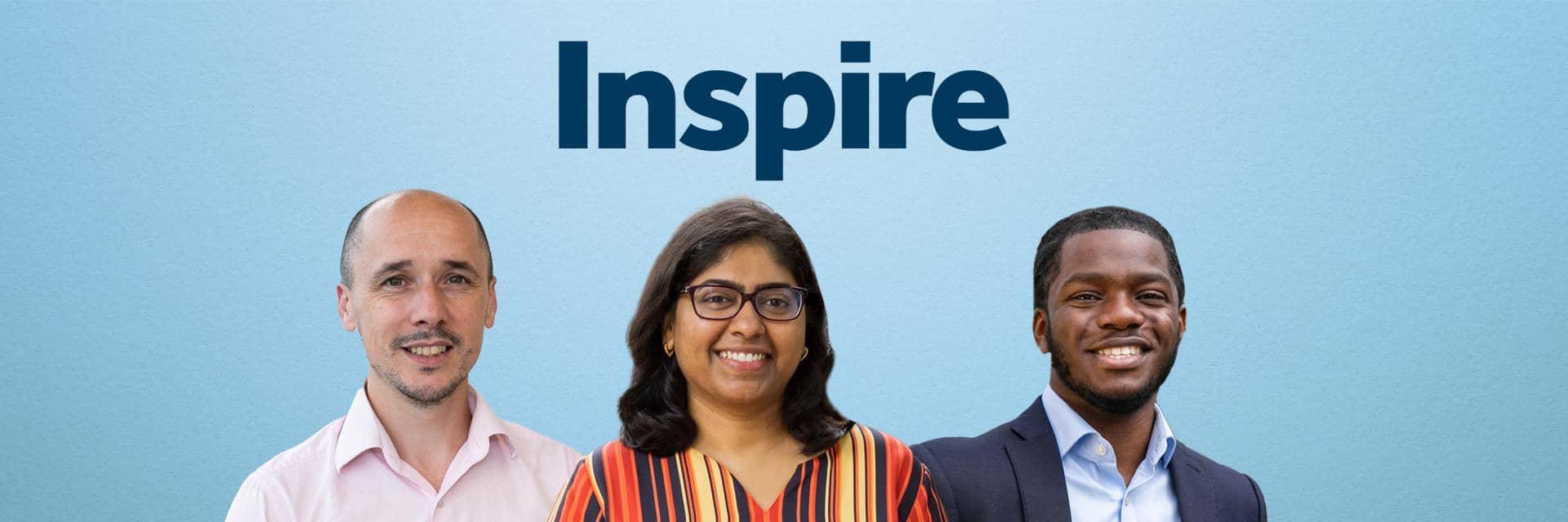 Images of the four co-chairs of Inspire