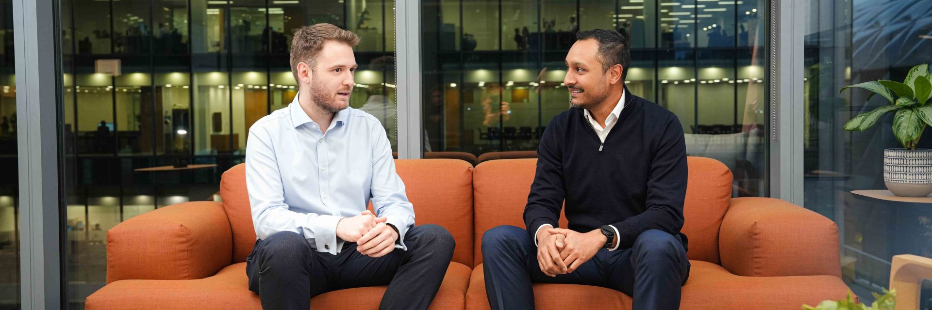 Laurence Beard, Remediation Analyst and Rajendra Singh, Digital Product Owner.
